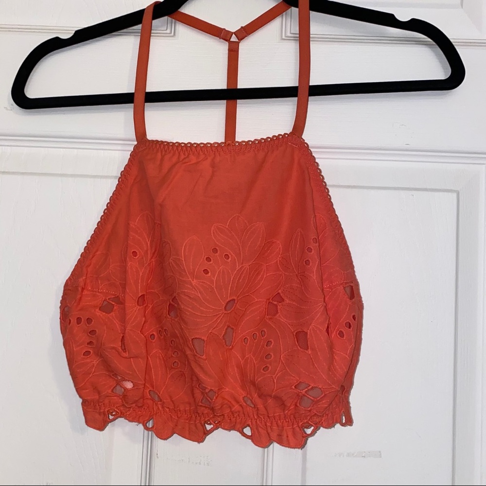 Halter Crop Top - Backless